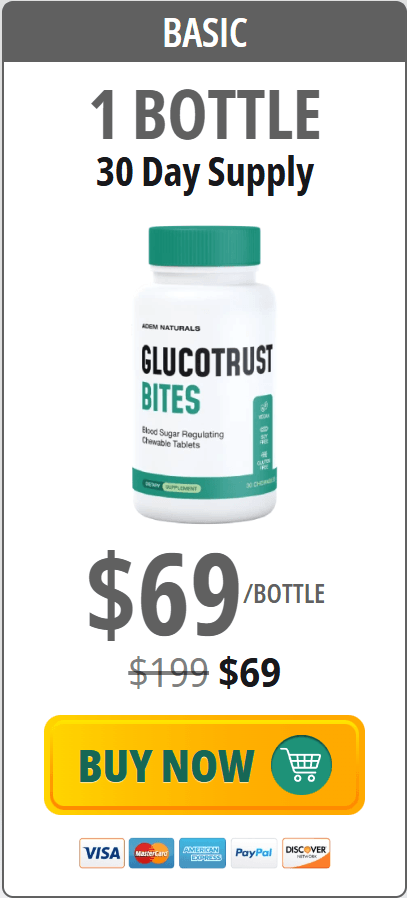 glucotrust bites buy now 1 bottle